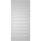 Ekena Millwork Vertical Surface Mount PVC Gable Vent: Functional, w/ 2"W x 2"P Brickmould Sill Frame, 16"W x 34"H GVPVE16X3403SF - alternate 5
